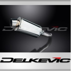SV650 2016-2017 / SS70 OVAL 225mm (9 inch) SILENCER 304 STAINLESS STEEL