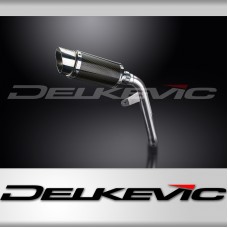 Suzuki SV650 2016-2024 200mm Round Carbon Exhaust Silencer Can Kit