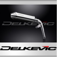 Suzuki SV650 2016-2024 320mm Tri-Oval Stainless Exhaust Silencer Can Kit