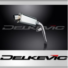 Suzuki SV650 2016-2024 225mm Oval Stainless Exhaust Silencer Can Kit