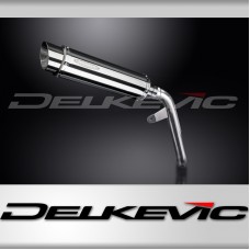 Suzuki SV650 2016-2024 350mm Round Stainless Exhaust Silencer Can Kit