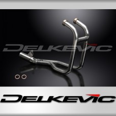 ER-5 ER5 96-05 Stainless Steel Exhaust Downpipes to fit Delkevic Silencers 