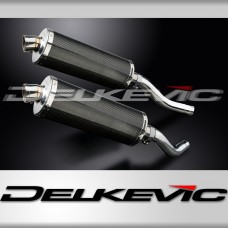 KAWASAKI Z1000 2003-2006 350mm CARBON BSAU SILENCER EXHAUST KIT