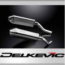 KAWASAKI Z1000 2003-2006 320mm TRI STAINLESS BSAU SILENCER EXHAUST KIT