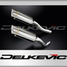 KAWASAKI Z1000 2003-2006 200mm ROUND STAINLESS SILENCER EXHAUST KIT