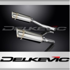 KAWASAKI Z1000 2007-2009 200mm ROUND STAINLESS SILENCER EXHAUST KIT