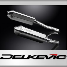 KAWASAKI Z1000 2007-2009 320mm TRI STAINLESS BSAU SILENCER EXHAUST KIT