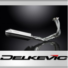 KAWASAKI KLE650 VERSYS 15-21 FULL EXHAUST SYSTEM 320mm STAINLESS TRI SILENCER