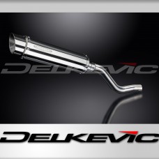 Kawasaki KLR650E 2008-2024 350mm Round Stainless Exhaust Silencer Can Kit