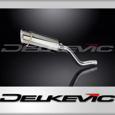 Kawasaki KLR650E 2008-2024 200mm Round Stainless Exhaust Silencer Can Kit