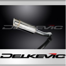 KAWASAKI ZX9R NINJA 1998-1999 200mm ROUND STAINLESS SILENCER EXHAUST KIT