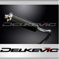 KAWASAKI ZX9R NINJA 1998-1999 450mm OVAL CARBON BSAU SILENCER EXHAUST KIT