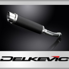 ZX9R C 1998-1999 / DL10 ROUND 350mm (14 inch) CARBON FIBRE SILENCER