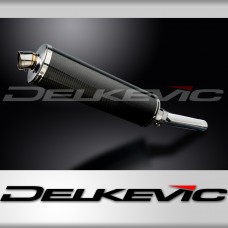 KAWASAKI ZX9R NINJA 1994-1997 450mm OVAL CARBON BSAU SILENCER EXHAUST KIT