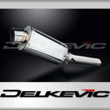 KAWASAKI ZX9R NINJA 1994-1997 225mm OVAL STAINLESS SILENCER EXHAUST KIT