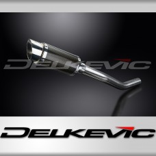 KAWASAKI ZX9R NINJA 2000-2001 200mm ROUND CARBON  SILENCER EXHAUST KIT