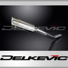 KAWASAKI ZX9R NINJA 2000-2001 200mm ROUND STAINLESS SILENCER EXHAUST KIT