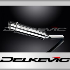 KAWASAKI ZX9R NINJA 1994-1997 350mm ROUND STAINLESS BSAU SILENCER EXHAUST KIT