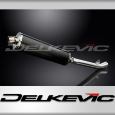 KAWASAKI ZX9R NINJA 2002-2003 450mm OVAL CARBON BSAU SILENCER EXHAUST KIT