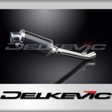 KAWASAKI ZX9R NINJA 2002-2003 225mm OVAL CARBON SILENCER EXHAUST KIT