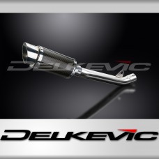 KAWASAKI ZX9R NINJA 2002-2003 200mm ROUND CARBON  SILENCER EXHAUST KIT