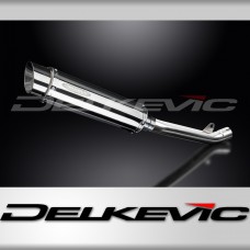 KAWASAKI ZX9R NINJA 2002-2003 350mm ROUND STAINLESS BSAU SILENCER EXHAUST KIT