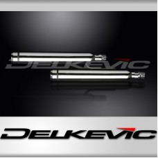 HONDA VTX1800F/N/R/S/T 04-08 550mm CUSTOM SILENCER EXHAUST KIT BULL NOSE