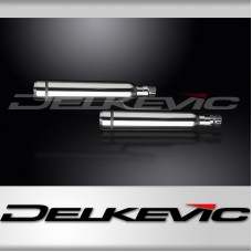 HONDA VTX1800F/N/R/S/T 04-08 410mm CUSTOM SILENCER EXHAUST KIT  BULL NOSE  