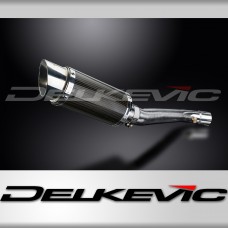 KAWASAKI ZX10R NINJA 11-15 DECAT 200mm ROUND CARBON  SILENCER EXHAUST KIT