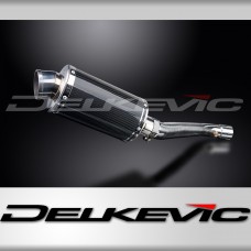 KAWASAKI ZX10R NINJA 11-15 DECAT 225mm OVAL CARBON SILENCER EXHAUST KIT