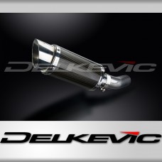 KAWASAKI ZX10R NINJA 2008-2010 200mm ROUND CARBON  SILENCER EXHAUST KIT