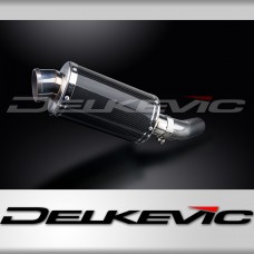 KAWASAKI ZX10R NINJA 2008-2010 225mm OVAL CARBON SILENCER EXHAUST KIT