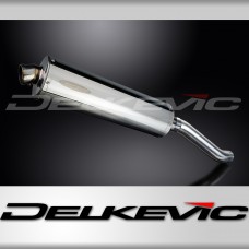KAWASAKI ZX10R NINJA 2004-2005 450mm OVAL STAINLESS BSAU SILENCER EXHAUST KIT