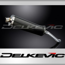 KAWASAKI ZX10R NINJA 2004-2005 450mm OVAL CARBON BSAU SILENCER EXHAUST KIT