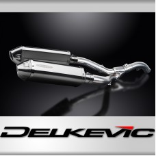 KAWASAKI ZX10R NINJA 2006-2007 320mm TRI STAINLESS BSAU SILENCER EXHAUST KIT