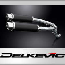 ZX10R 2006-2007 / 2* DL10 ROUND 350mm (14 inch) CARBON FIBRE SILENCERS