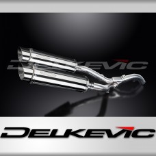 KAWASAKI ZX10R NINJA 2006-2007 350mm ROUND STAINLESS BSAU SILENCER EXHAUST KIT