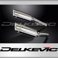 KAWASAKI ZZR1200 NINJA 2002-2005 200mm ROUND STAINLESS SILENCER EXHAUST KIT