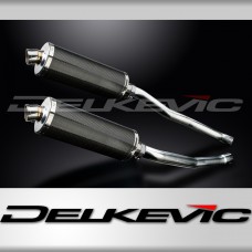 KAWASAKI ZZR1400 NINJA 2008-2011 350mm CARBON BSAU SILENCER EXHAUST KIT