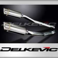KAWASAKI ZZR1400 NINJA 2008-2011 200mm ROUND STAINLESS SILENCER EXHAUST KIT