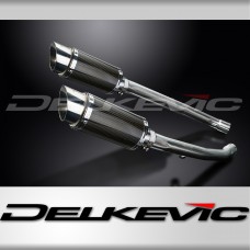 Kawasaki ZZR1400 ZX14 2012-2023 200mm ROUND CARBON  SILENCER EXHAUST KIT