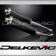 Kawasaki ZZR1400 ZX14 2012-2023 450mm OVAL CARBON BSAU SILENCER EXHAUST KIT