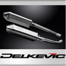 Kawasaki ZZR1400 ZX14 2012-2023 320mm TRI STAINLESS BSAU SILENCER EXHAUST KIT