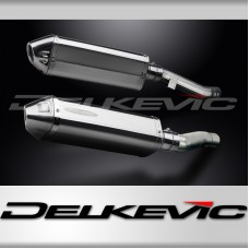 KAWASAKI ZZR400 ZZR600 1990-2009 320mm TRI STAINLESS BSAU SILENCER EXHAUST KIT