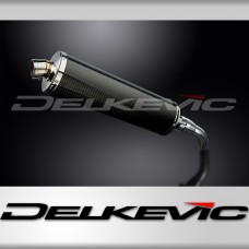KAWASAKI NINJA 250SL 2015-2018 450mm OVAL CARBON BSAU SILENCER EXHAUST KIT