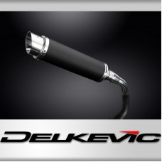 KAWASAKI NINJA 250SL 2015-2018 350mm CARBON ROUND BSAU SILENCER EXHAUST KIT