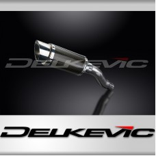 KAWASAKI NINJA 300 2013-2018 200mm ROUND CARBON  SILENCER EXHAUST KIT