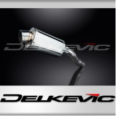 KAWASAKI NINJA 300 2013-2018 225mm OVAL STAINLESS SILENCER EXHAUST KIT