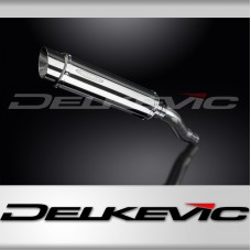 KAWASAKI NINJA 300 2013-2018 350mm ROUND STAINLESS BSAU SILENCER EXHAUST KIT