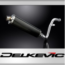 KTM RC390  390 DUKE 17-20 DECAT 450mm OVAL CARBON BSAU SILENCER EXHAUST KIT     